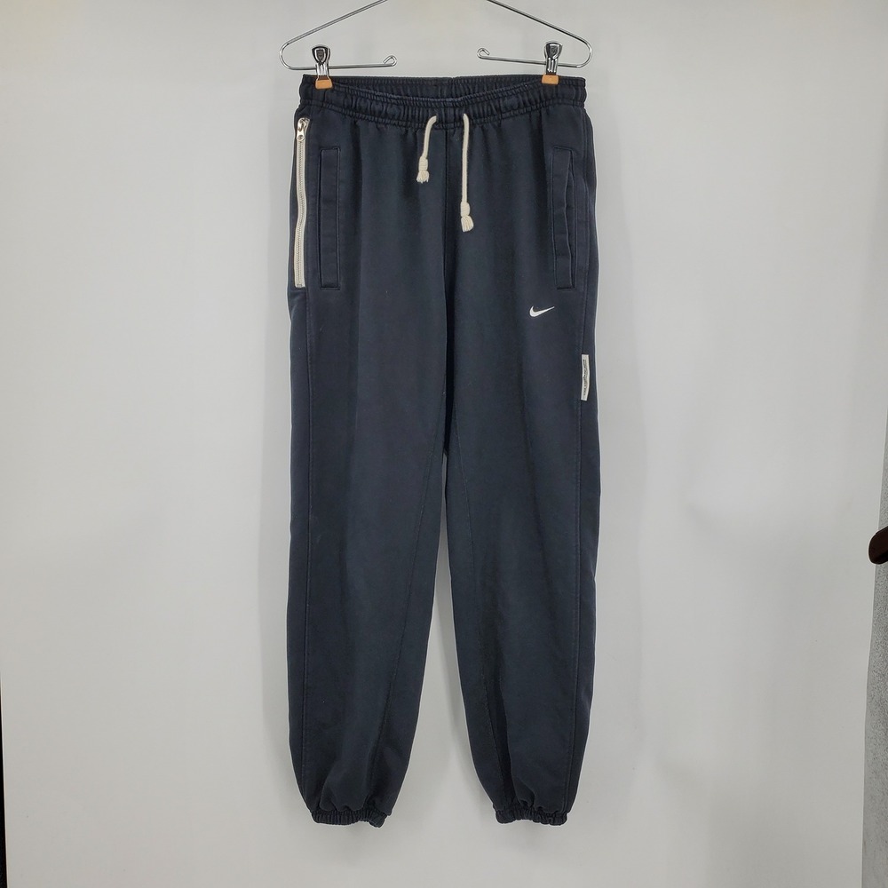 Nike Standard Issue Dri-FIT Sweatpants Black Joggers Mens Small Training Lounge